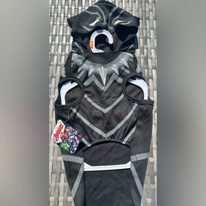 NWT Marvel Black Panther Dog Pet Costume Shirt Hoodie Size Med